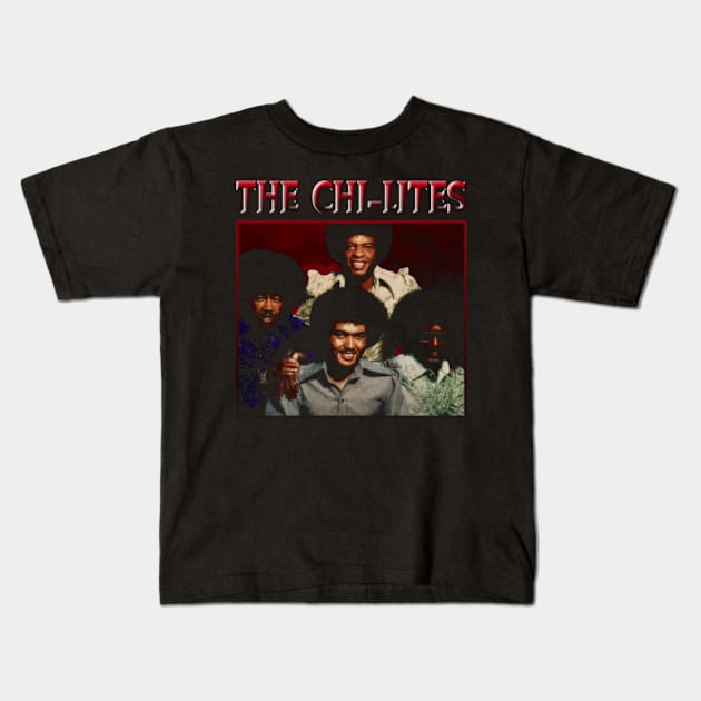 Vintage Rhythms The Chi Band Tees, Dance through Decades with Timeless Soul Kids T-Shirt by berengere pomeroy